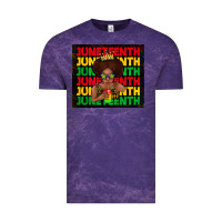 Cloud Purple juneteenth cute kid Vintage Tee - TumblerDesignByShophia
