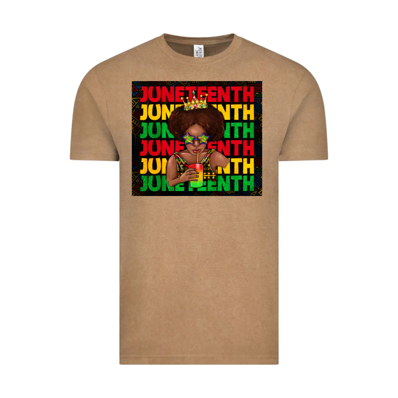 Juneteenth Cute Kid Vintage Tee by TumblerDesignByShophia | Teevron