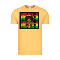 Vintage Mustard juneteenth cute kid Vintage Tee - TumblerDesignByShophia