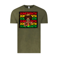 Vintage Olive juneteenth cute kid Vintage Tee - TumblerDesignByShophia