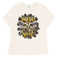 Wild Spirit Owl Ladies Tee | Teevron
