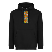 Black Fall Pie Heavyweight Hoodie - Artiststas