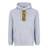 Heather Grey Fall Pie Heavyweight Hoodie - Artiststas