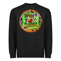 Black Spooky Teacher Heavyweight Sweatshirt - BundleAndBundleShop