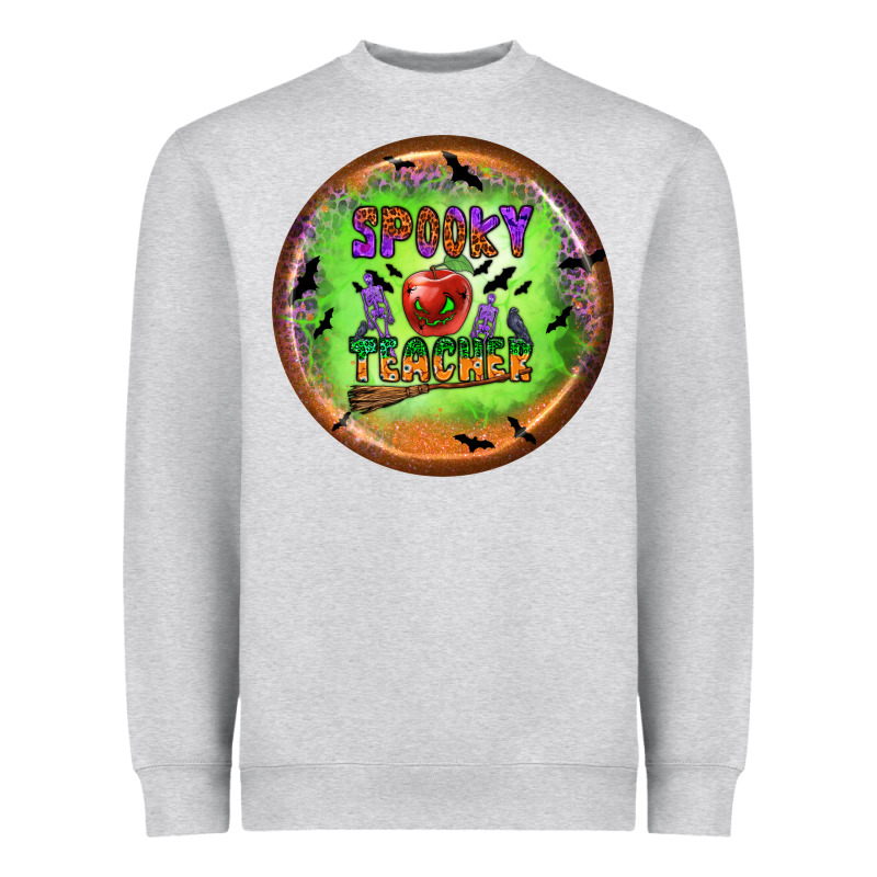 Spooky Teacher Heavyweight Sweatshirt by BundleAndBundleShop | Teevron