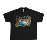 Black Small town USA truck 4th of july Urban Heavy Tee - HowdyJamesFarm