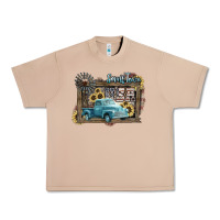 Burro Small town USA truck 4th of july Urban Heavy Tee - HowdyJamesFarm