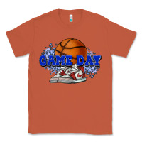Copper Game day Basketball Classic Tee - NancyCooperArtShop