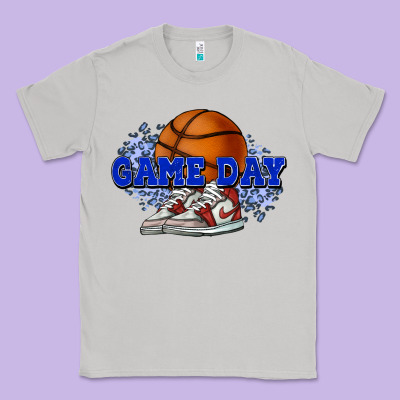 Game Day Basketball Classic Tee Designed By Nancycooperartshop