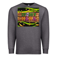 Charcoal Heather Spooky mama Premium Sweatshirt - Artiststas
