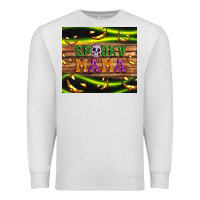 Oatmeal Heather Spooky mama Premium Sweatshirt - Artiststas