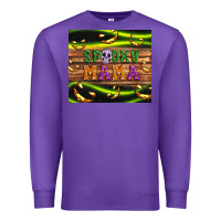 Purple Spooky mama Premium Sweatshirt - Artiststas