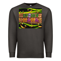 Smoke Spooky mama Premium Sweatshirt - Artiststas