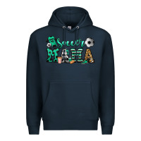 Navy soccer mama Premium Hoodie - Jasminsmagicworld