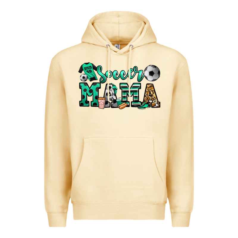 Soccer Mama Premium Hoodie by Jasminsmagicworld | Teevron