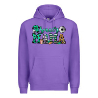 Purple soccer mama Premium Hoodie - Jasminsmagicworld