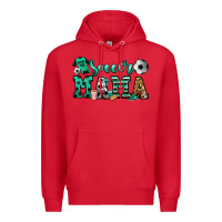 Red soccer mama Premium Hoodie - Jasminsmagicworld