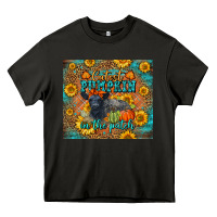 Asphalt Fall Cutest Pumpkin In The Patch Cute Cow Tumbler Heavy Core Tee - LillyAllenDesigns