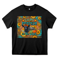Black Fall Cutest Pumpkin In The Patch Cute Cow Tumbler Heavy Core Tee - LillyAllenDesigns