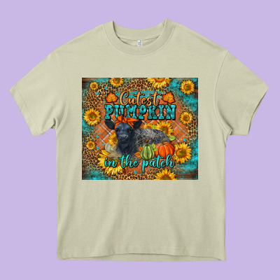 Fall Cutest Pumpkin In The Patch Cute Cow Tumbler Heavy Core Tee Designed By Lillyallendesigns
