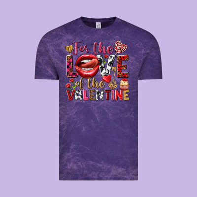 For The Love Of The Valentine Vintage Tee Designed By Howdyjamesfarm