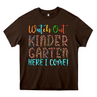 Chocolate Brown watch out kindergarten here i come! Heavy Core Tee - JahusDesignShop