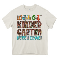 Cream watch out kindergarten here i come! Heavy Core Tee - JahusDesignShop