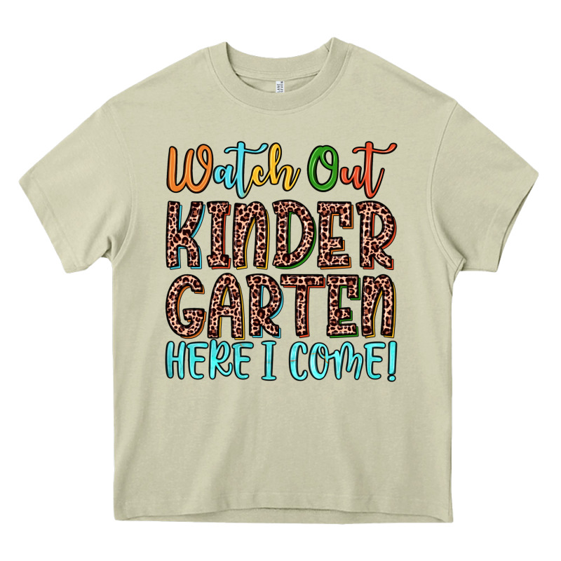 Watch Out Kindergarten Here I Come! Heavy Core Tee by JahusDesignShop | Teevron