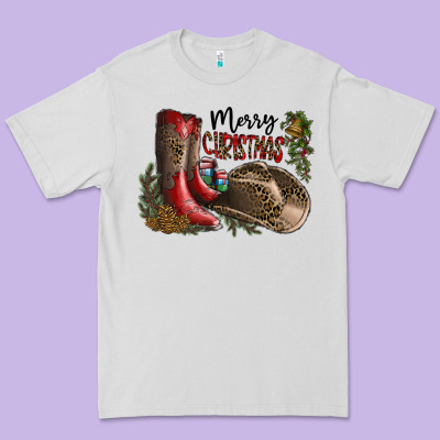 Merry Christmas Premium Tee Designed By Sublimationcraftshop