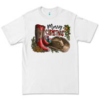 White Merry Christmas Premium Tee - SublimationCraftShop