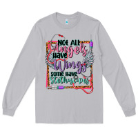 Moon Dust Not all angels have wings Long Sleeve Tee - CowGirlArtShop