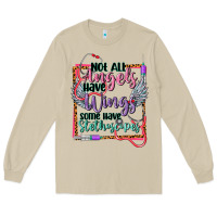 Mushroom Not all angels have wings Long Sleeve Tee - CowGirlArtShop