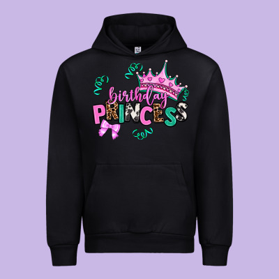 Birthday Princess Urban Hoodie Designed By Adodesignshop