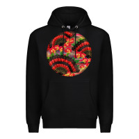 Black hispanic heritage month round earrings Premium Hoodie - BundleAndBundleShop