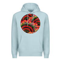 Blue Mist hispanic heritage month round earrings Premium Hoodie - BundleAndBundleShop