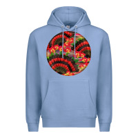 Colony Blue hispanic heritage month round earrings Premium Hoodie - BundleAndBundleShop