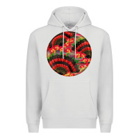 Dove Grey hispanic heritage month round earrings Premium Hoodie - BundleAndBundleShop