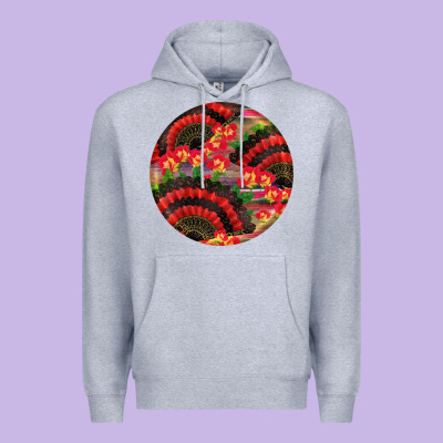 Hispanic Heritage Month Round Earrings Premium Hoodie Designed By Bundleandbundleshop