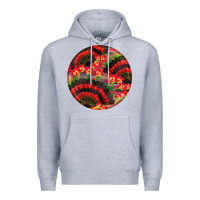 Heather Grey hispanic heritage month round earrings Premium Hoodie - BundleAndBundleShop
