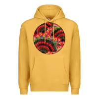Mustard hispanic heritage month round earrings Premium Hoodie - BundleAndBundleShop