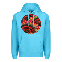 Ocean Blue hispanic heritage month round earrings Premium Hoodie - BundleAndBundleShop