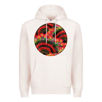 Pale Pink hispanic heritage month round earrings Premium Hoodie - BundleAndBundleShop
