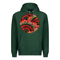 Sports Green hispanic heritage month round earrings Premium Hoodie - BundleAndBundleShop