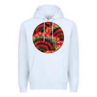 White hispanic heritage month round earrings Premium Hoodie - BundleAndBundleShop