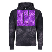 Cloud Black purple glitter with leopard pattern Vintage Hoodie - TumblerDesignByShophia