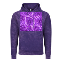 Cloud Purple purple glitter with leopard pattern Vintage Hoodie - TumblerDesignByShophia
