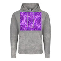 Cloud Rock purple glitter with leopard pattern Vintage Hoodie - TumblerDesignByShophia