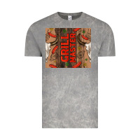Cloud Rock grill master with bull skull Vintage Tee - TumblerDesignByShophia