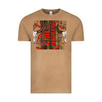 Vintage Camel grill master with bull skull Vintage Tee - TumblerDesignByShophia