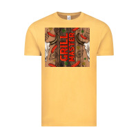 Grill Master With Bull Skull Vintage Tee | Teevron